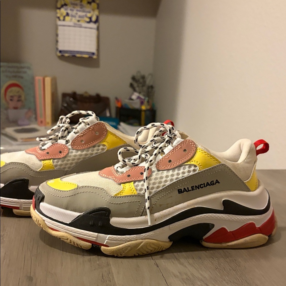 Balenciaga Multicolor Athletic Shoes
